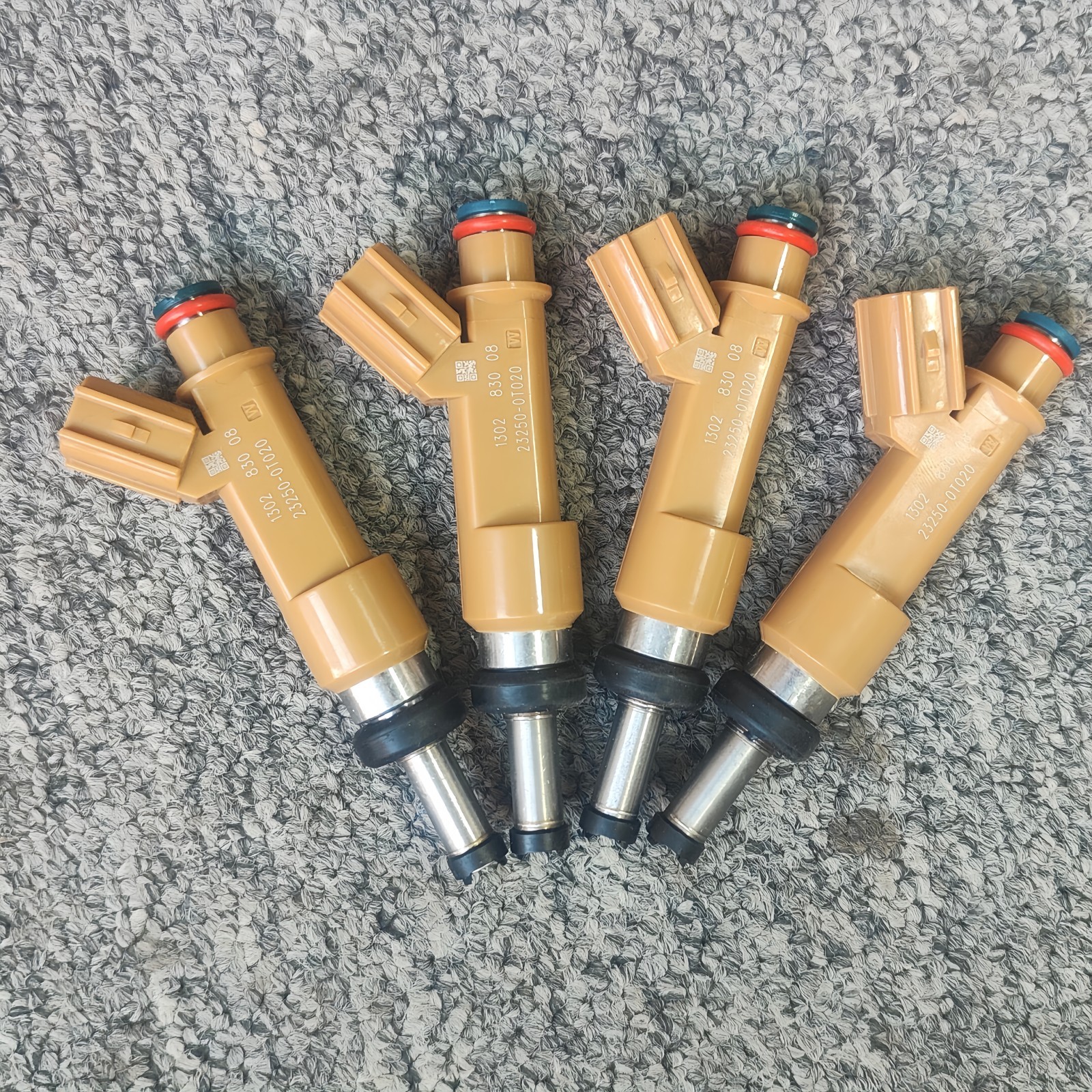 23250-0T020 4pcs Boxed DENSO Fuel Injectors for 2009-15 Corolla Matrix 1.8L NEW