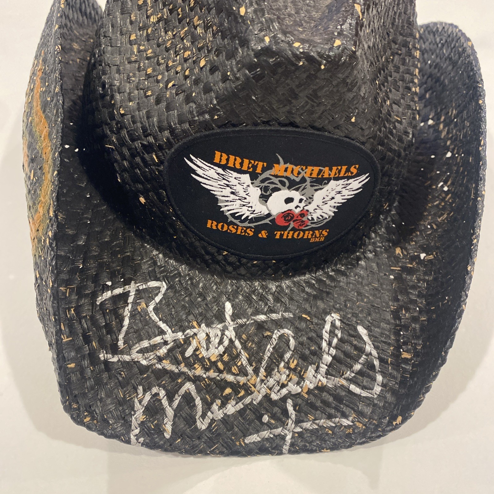 Bret Michaels Signed Peter Grimm Cowboy Hat JSA Authenticated