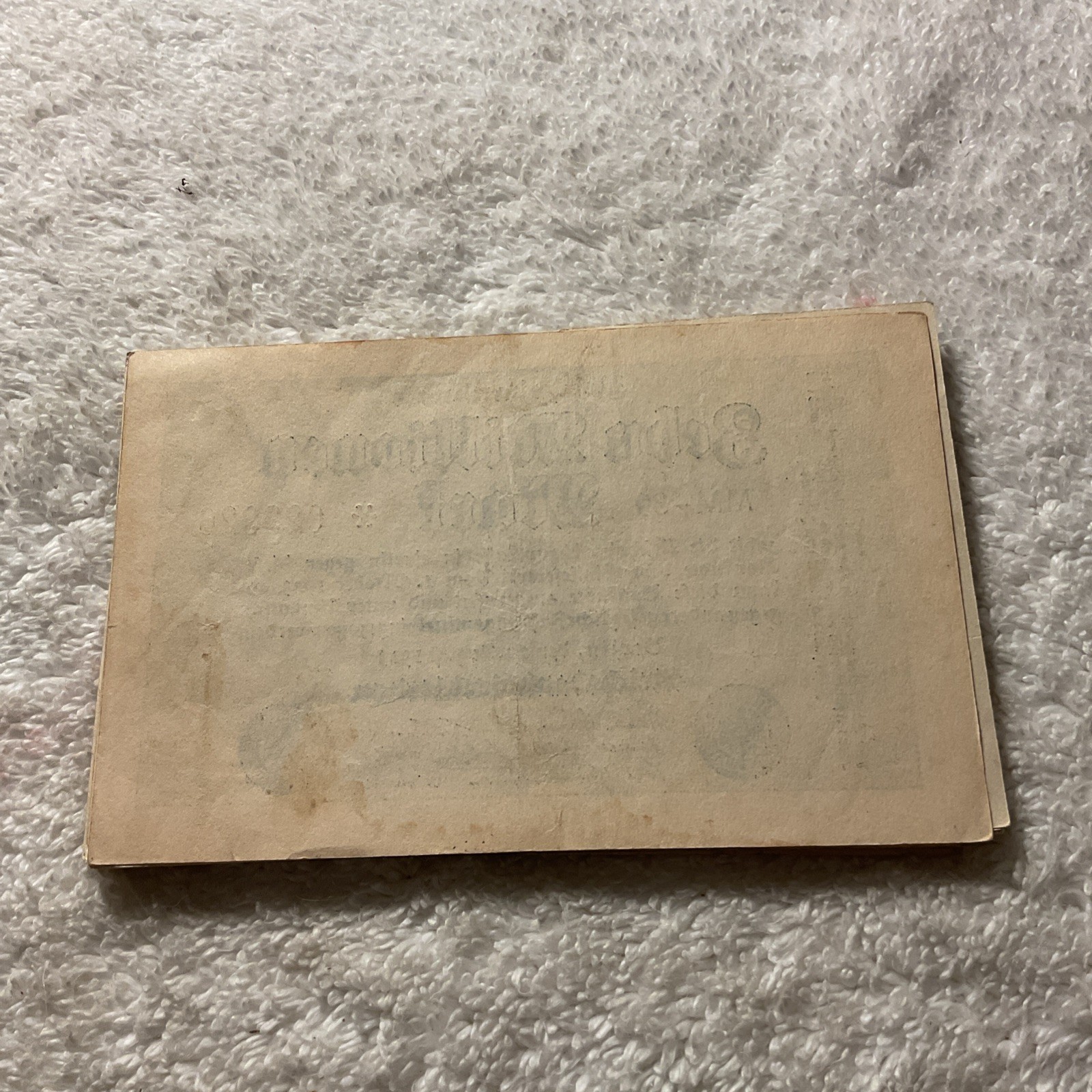 GERMANY.(-October.1923-)-10.OOO.OOO-Mark -BANKNOTE .CIRCULATED.#001