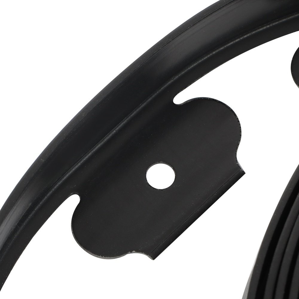 Landscape L-shaped Lawn Garden Edging Kit 60FT Flexible Border Paver & 24 Stakes