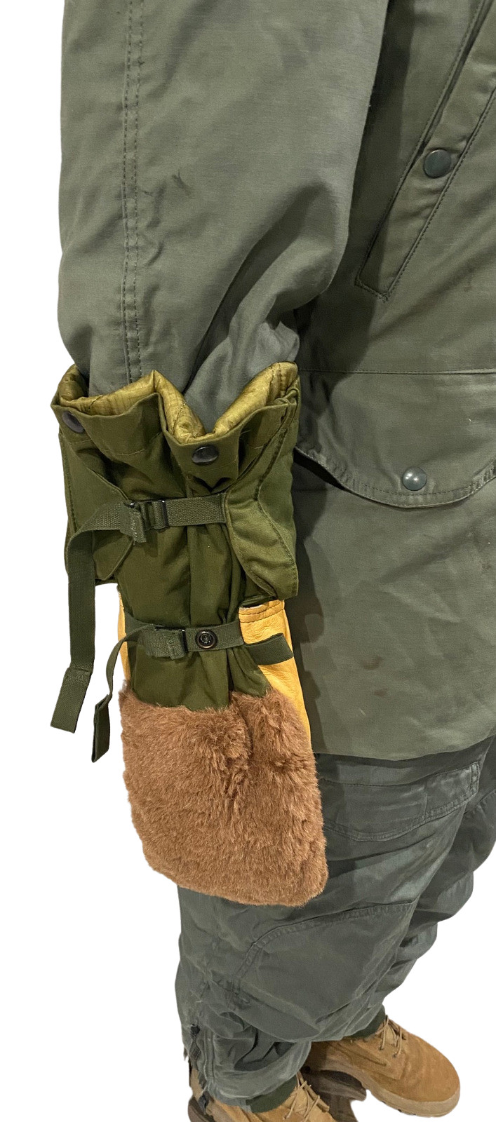 USGI Extreme Cold Weather Mitten Set OD Green Medium