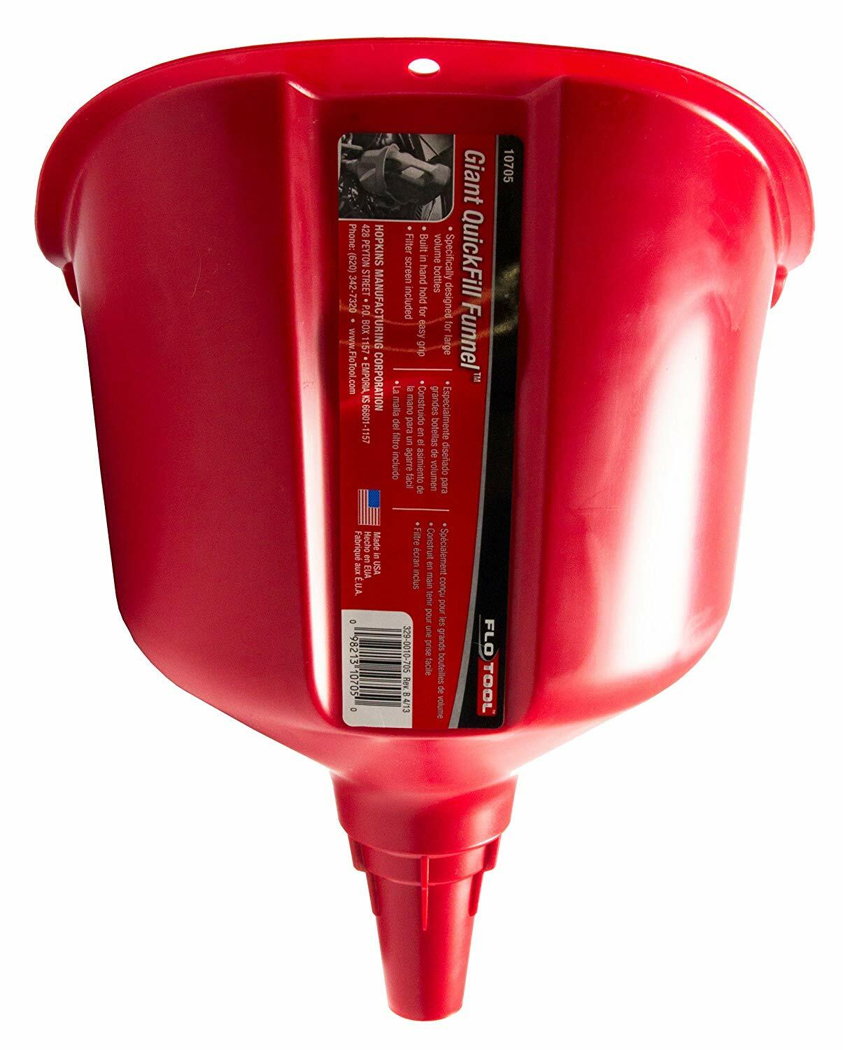 Hopkins 10705 FloTool Giant QuickFill Funnel