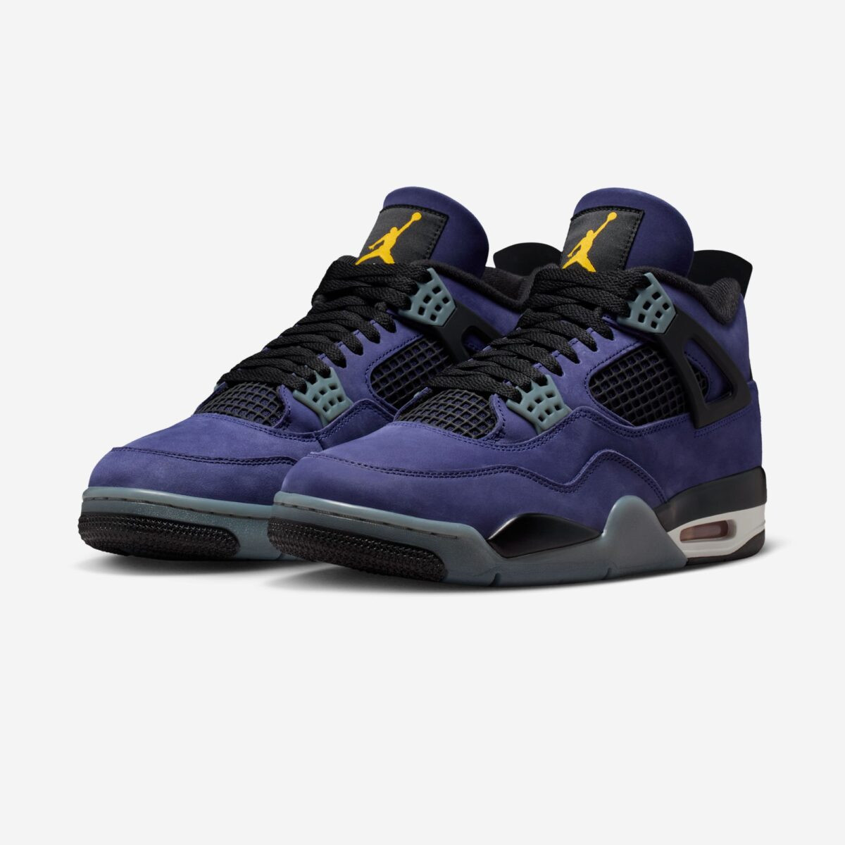 Nike Air Jordan 4 Retro 'Lakers' Jordan 4 AJ4 Imperial Purple FV5029-500 Men's