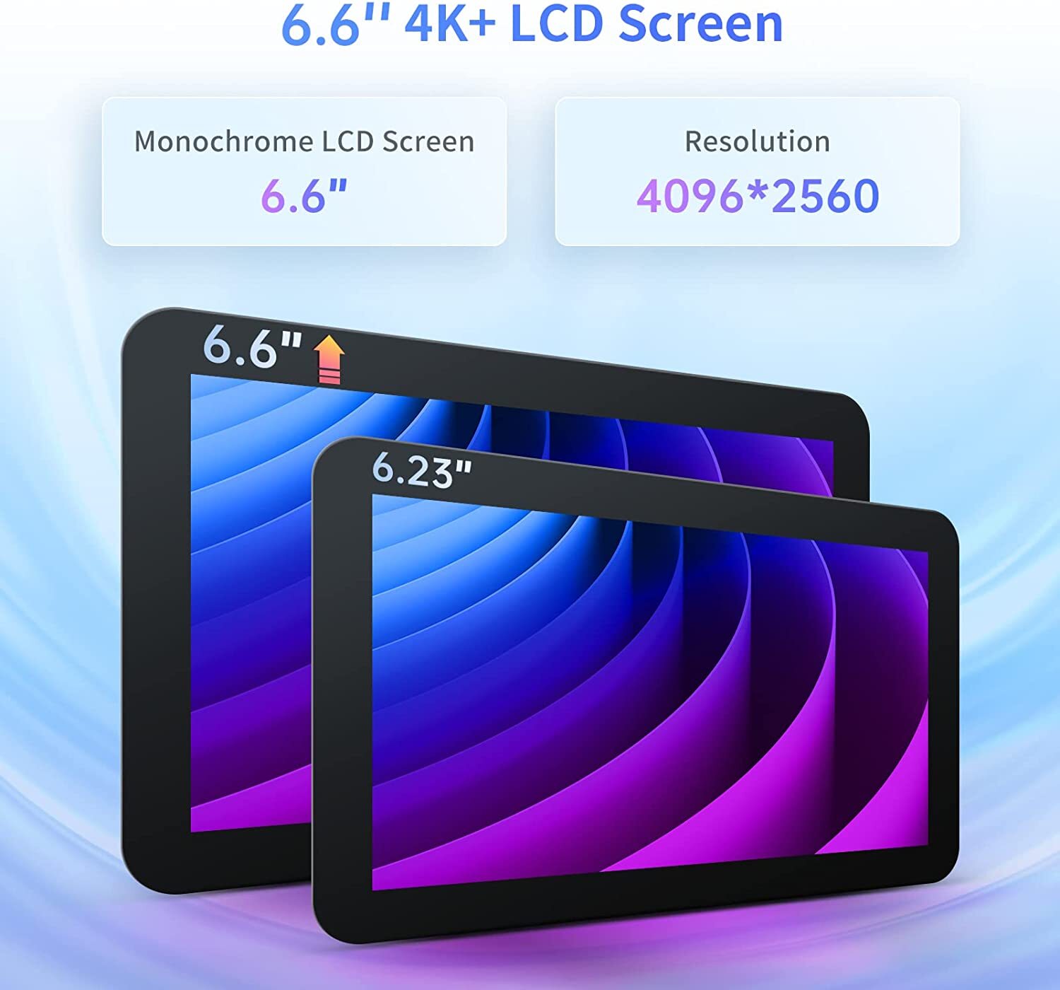 ANYCUBIC Photon Mono 2 Resin 3D Printer 6.6" 4K+ LCD Screen / Wash & Cure 3 lot