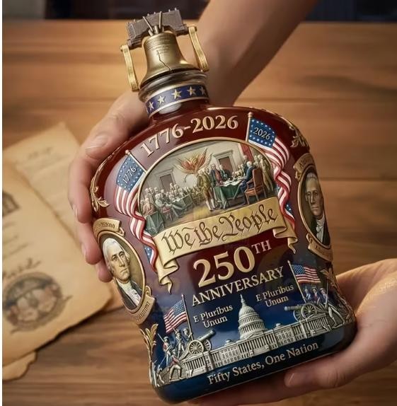 Whiskey Bottle America Us 250Th Anniversary We The People 2026 Whiskey Bottle