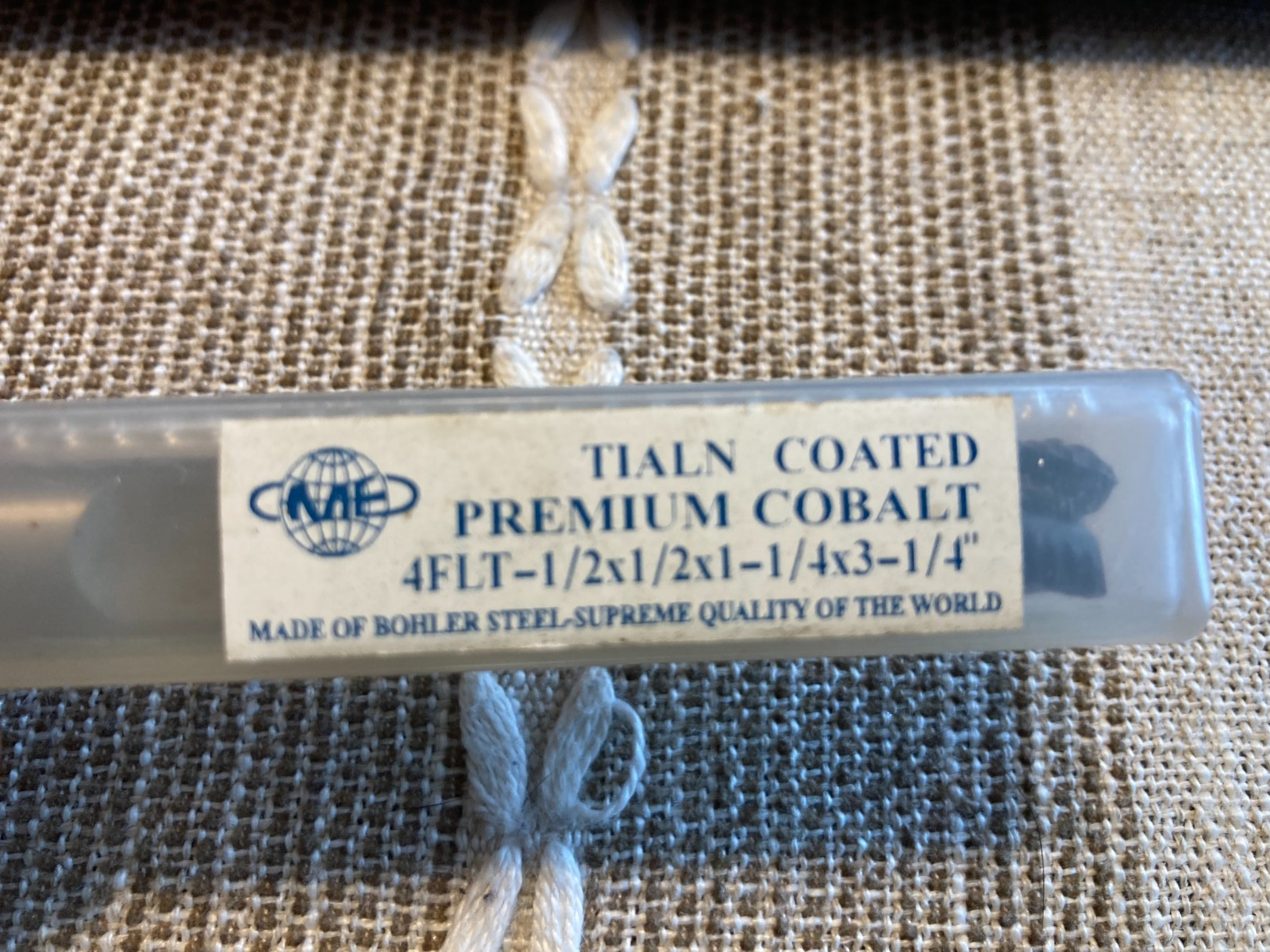 10 pcs 1/2" USED ROUGHING ROUGHER ENDMILLS 4 FLUTE