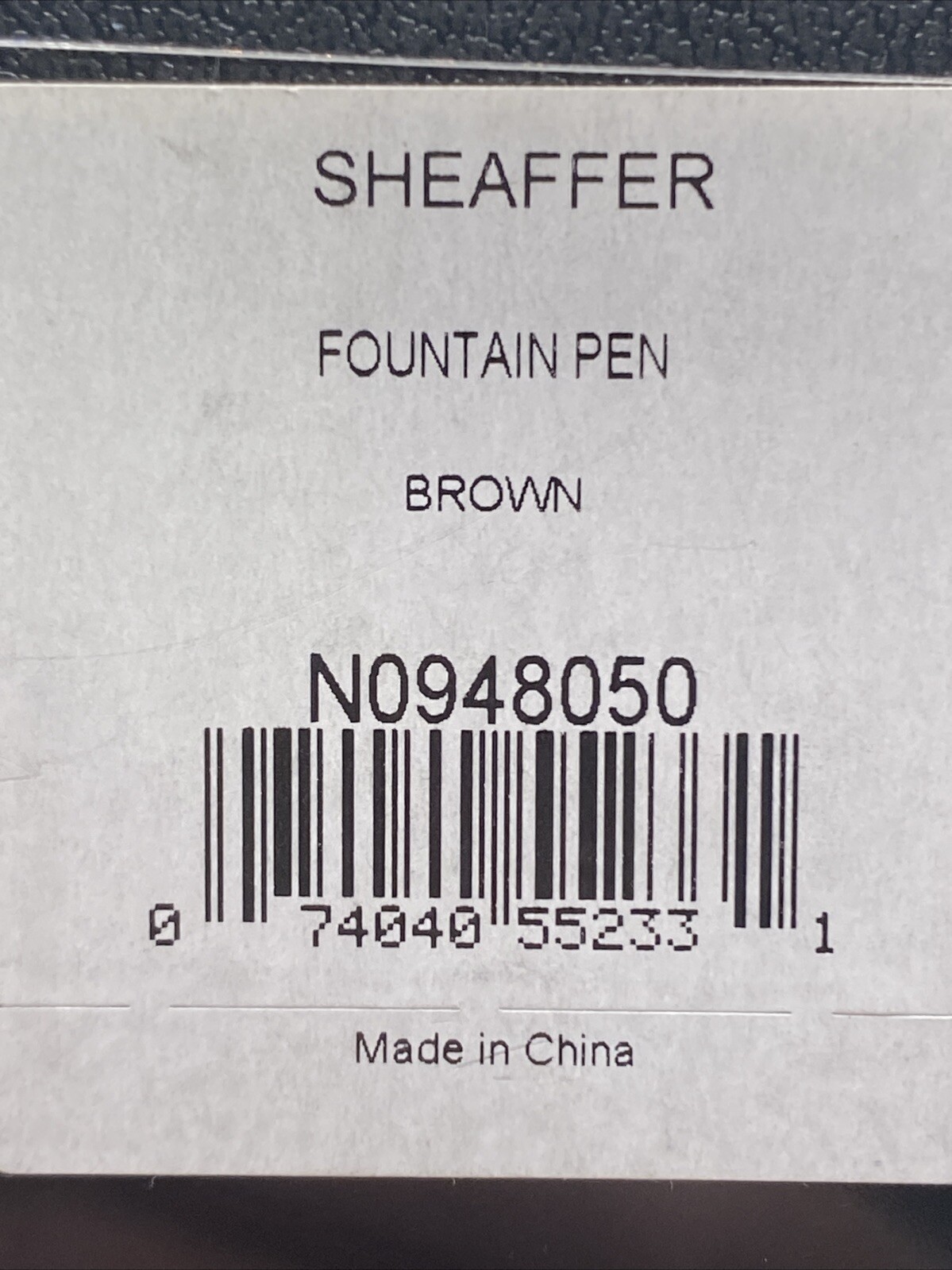 Shaeffer Sagaris Brown Fountain Pen N0948050