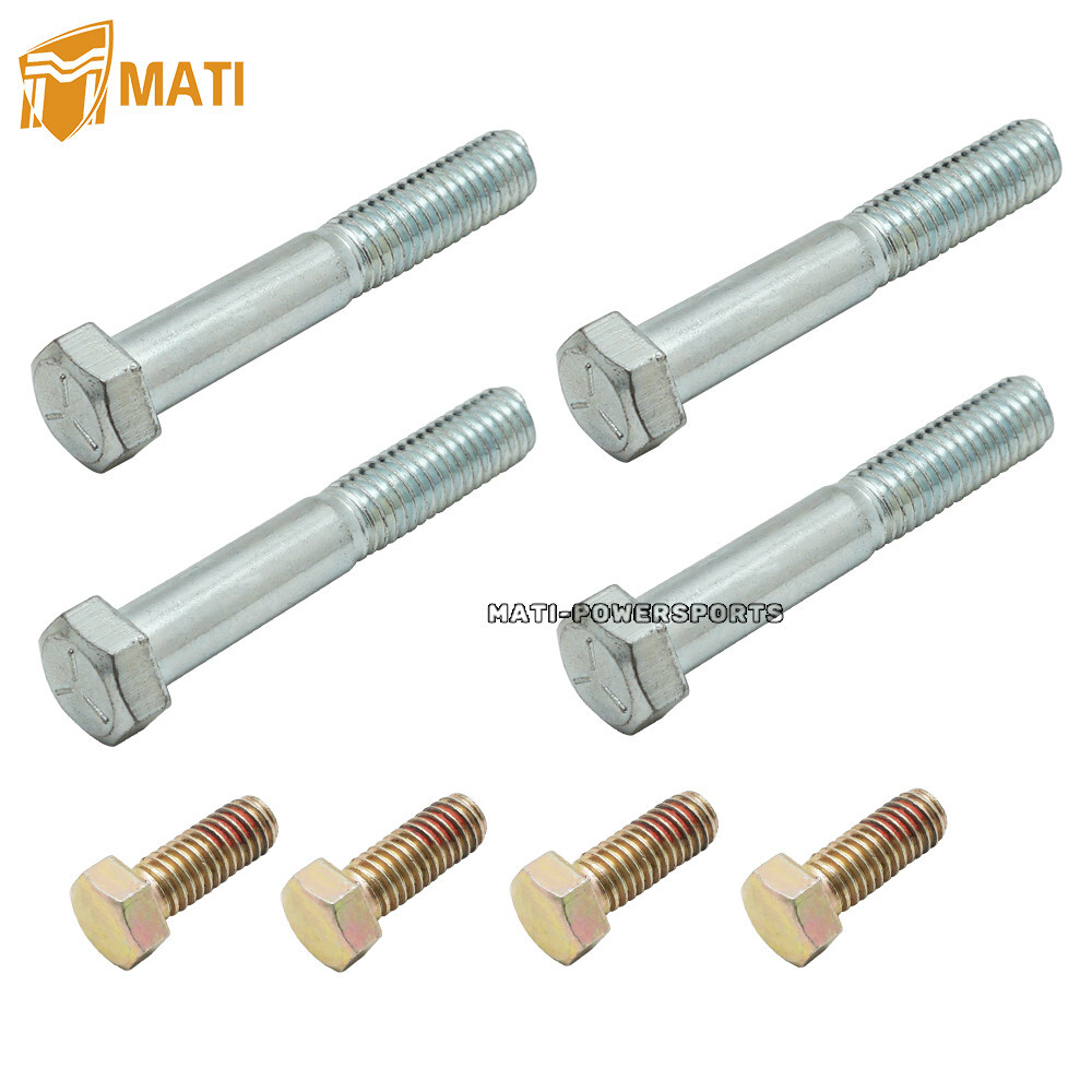 Rear Left&Right A-Arm Bushing Shafts Blots Kit for Polaris Sportsman 500 2003-10