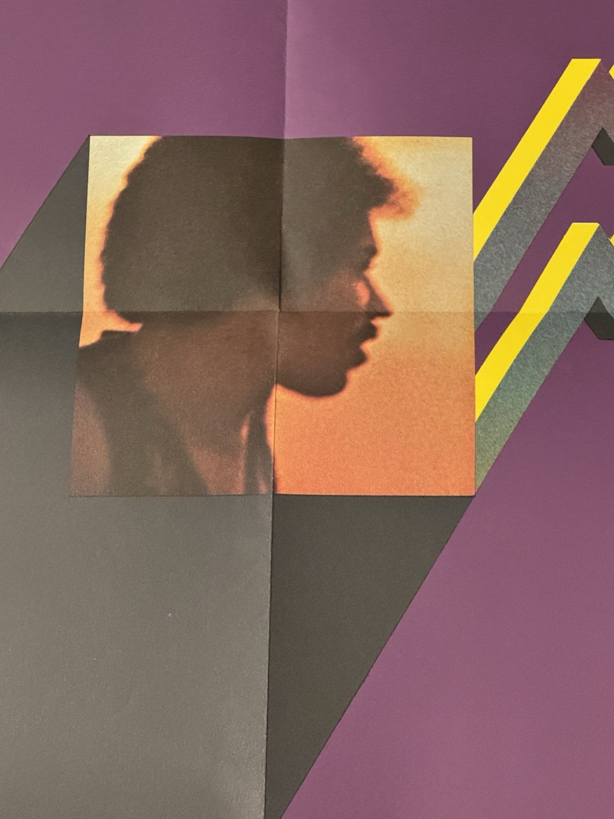 Jimi Hendrix 1971 Rainbow Bridge Original Promo Poster Vintage