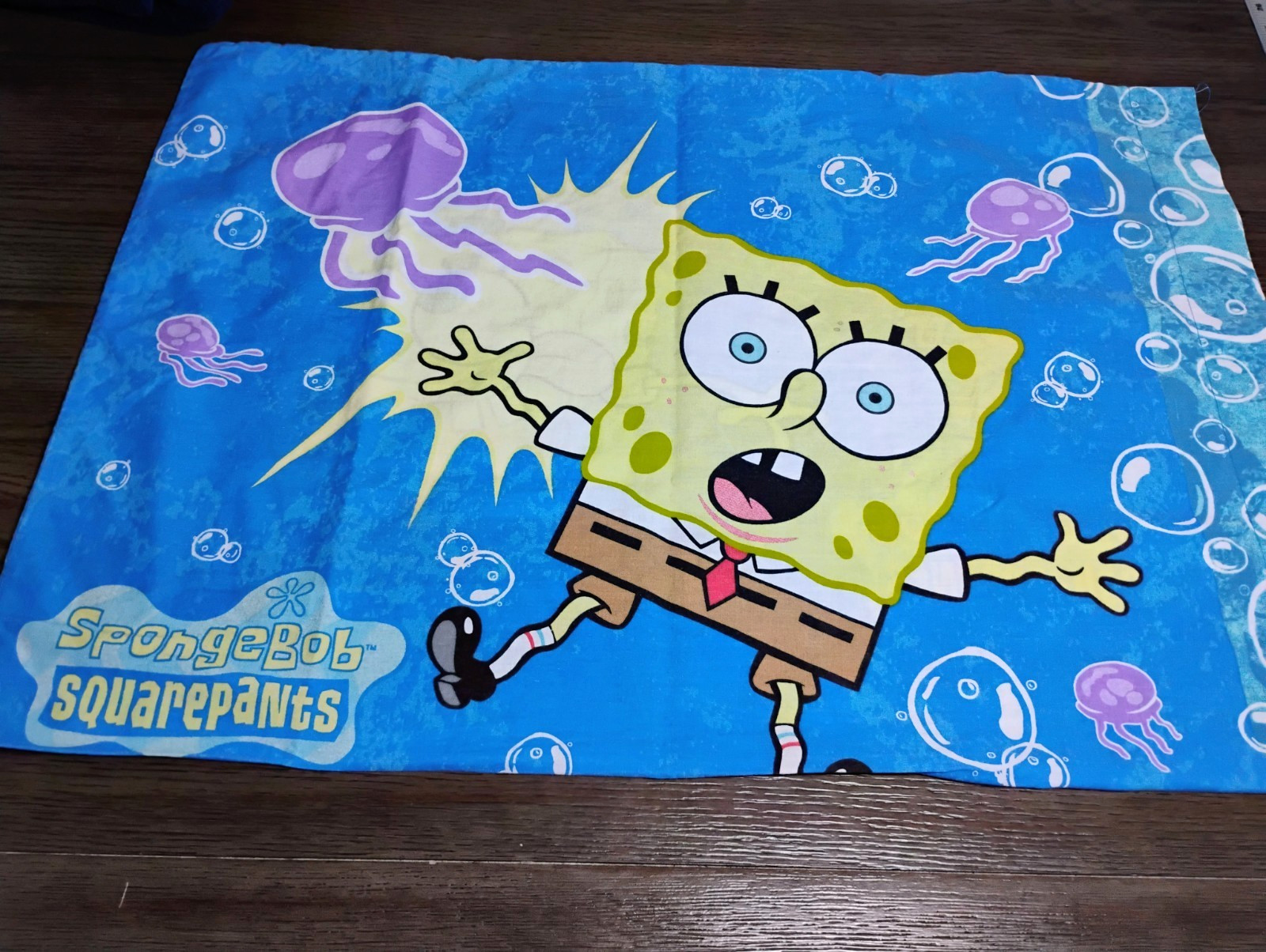 SpongeBob SquarePants Twin Fitted Sheet & Standard size Pillowcase Vintage Y2K