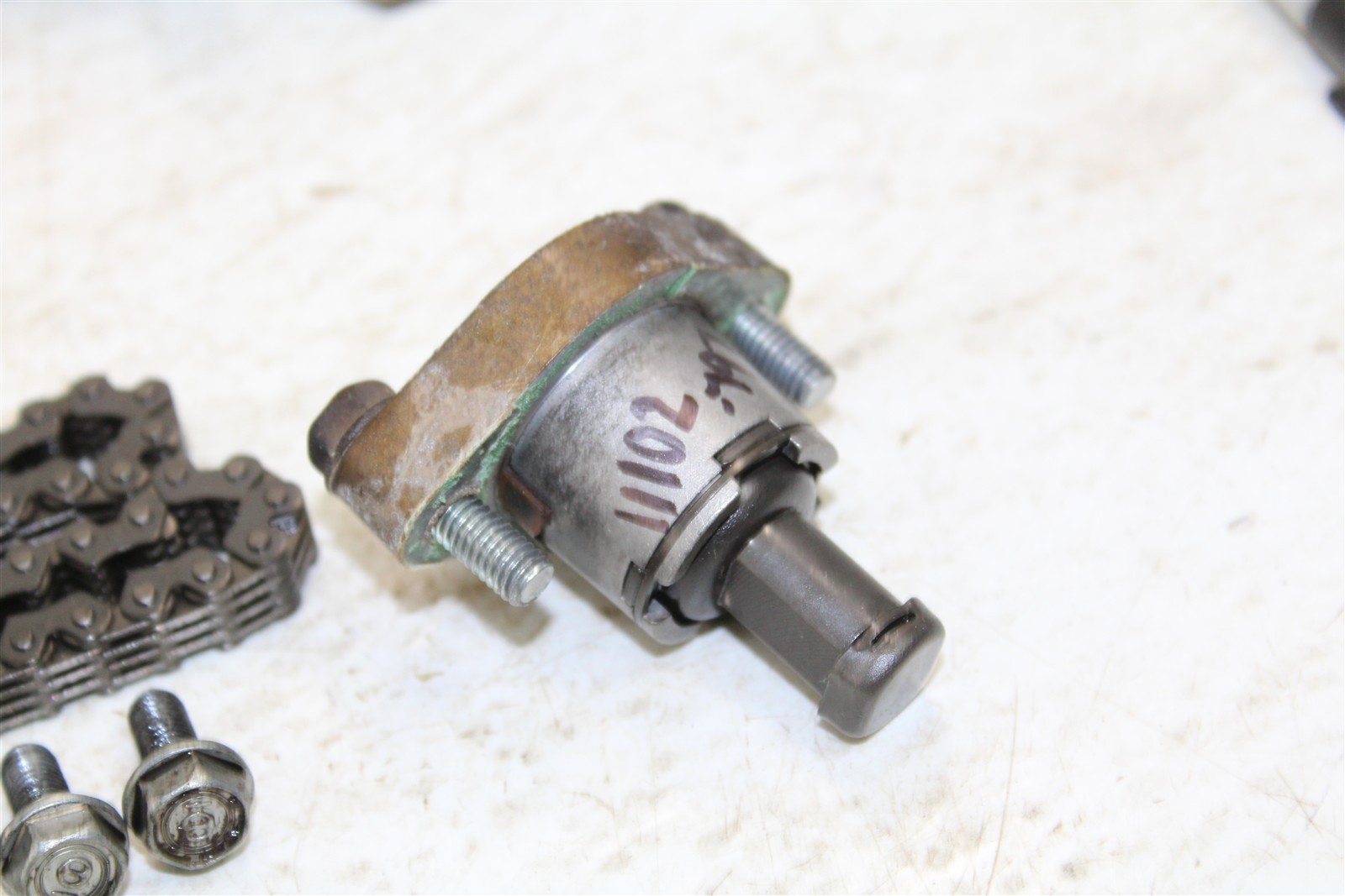 1997 Honda Foreman TRX 400 Timing Chain Guide Slides w/ Camshaft Tensioner 11102