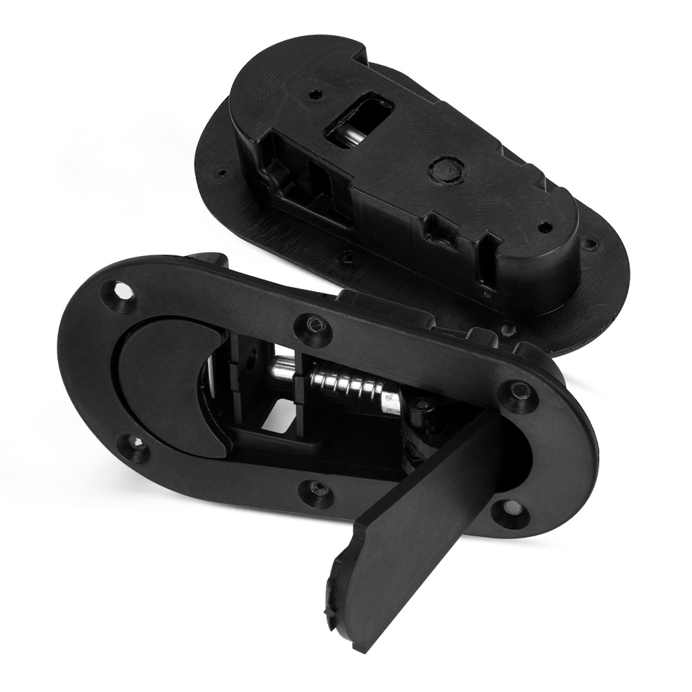 Universal Racing Car Flush Mount Quick Release Hood Latch Pin No Key Locking Kit