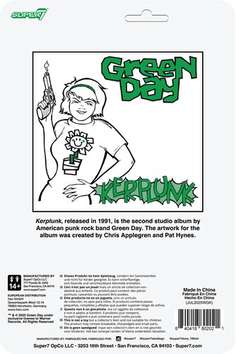 Green Day - Green Day - ReAction Figures - Kerplunk Girl [New Toy] Action Figure