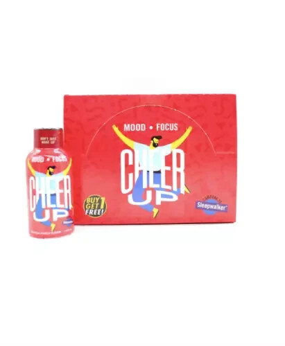 Cheer Up Pre-Workout Shots Extra Energy 2oz each. (Box of 12)