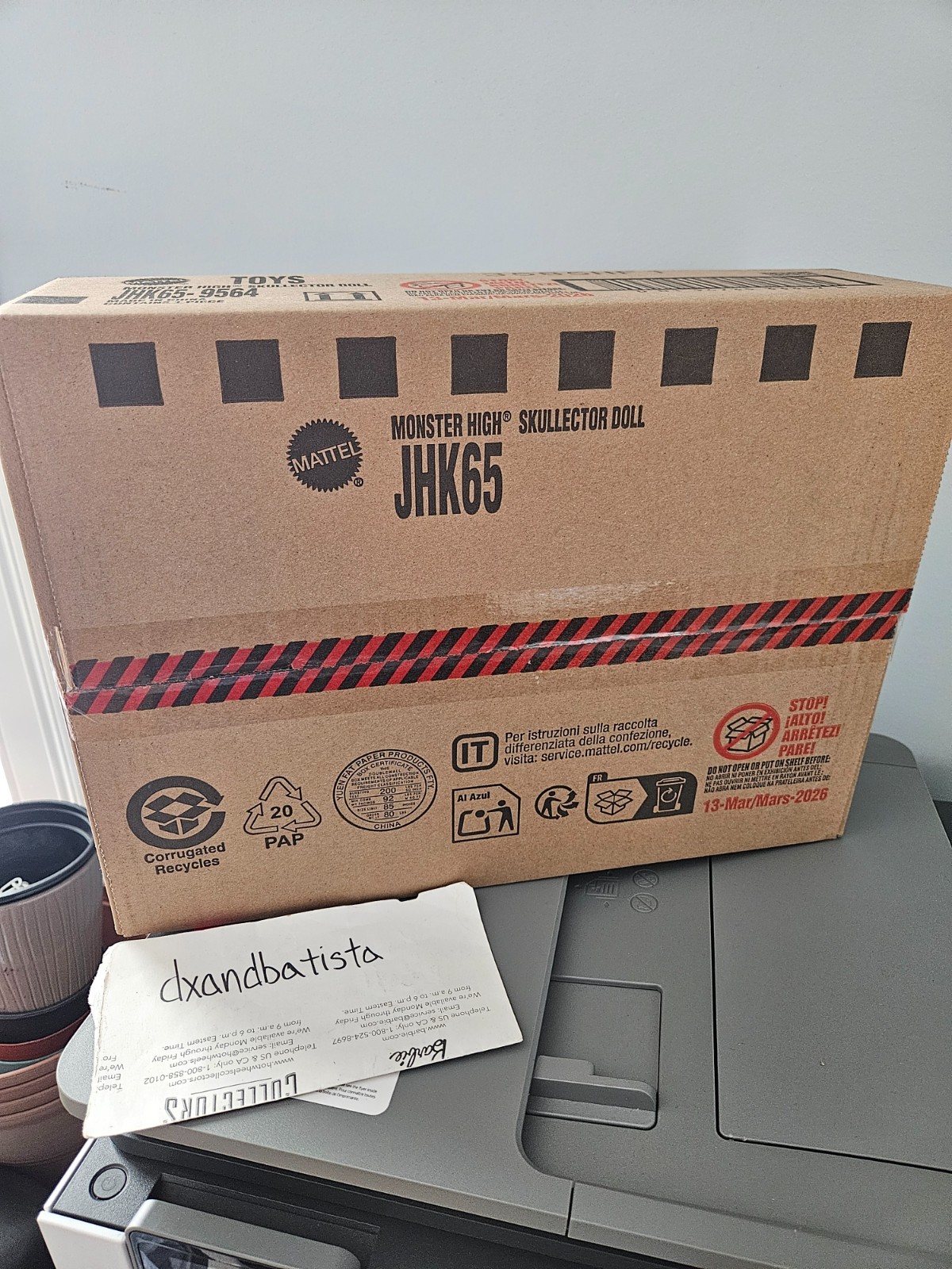 *SHIP NOW* In Hand New Monster High Skullector Laika Coraline Doll 2026 Mattel