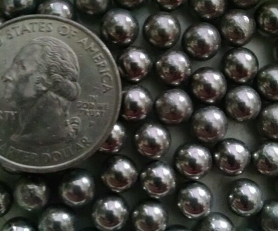 1/4" shot SS tumbling media  1#