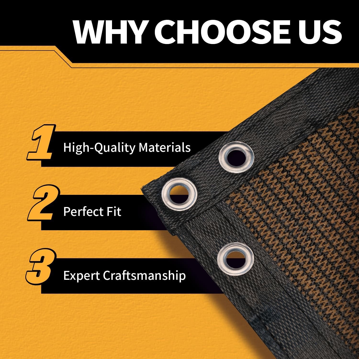 5x50Ft Garden Privacy Fence Screen, 180GSM Heavy Duty 90% Blockage Windbreak ...