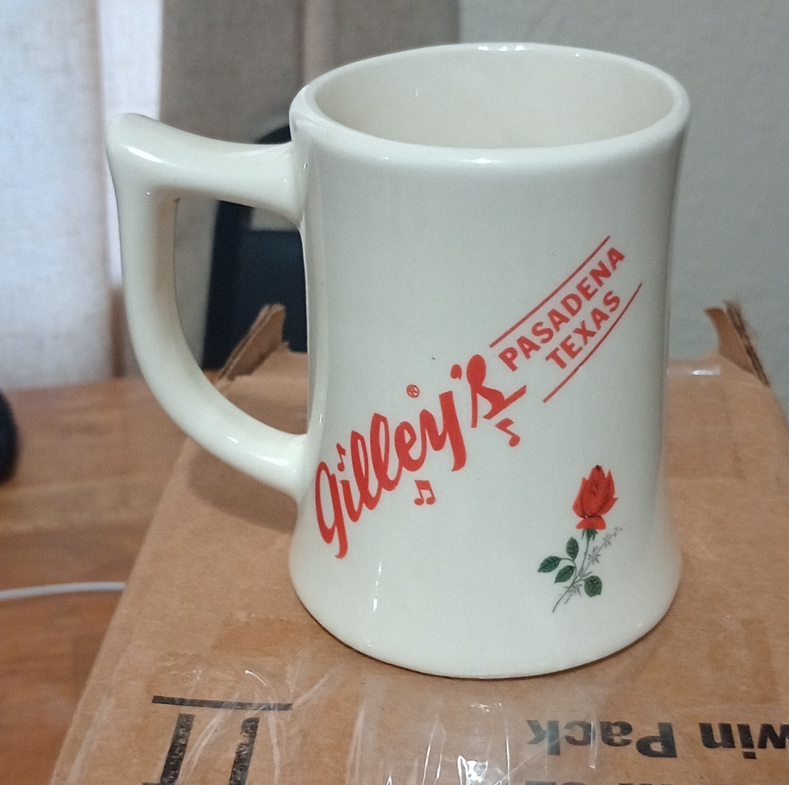 Gilley's Pasadena Texas World's Largest Night Club Advertising Mug