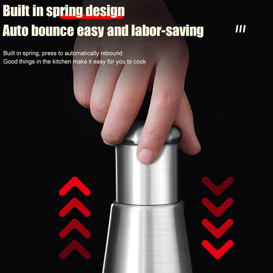 1 pc Manual Garlic Chopper Handheld Crusher Slicer Kitchen Vegetable Tool