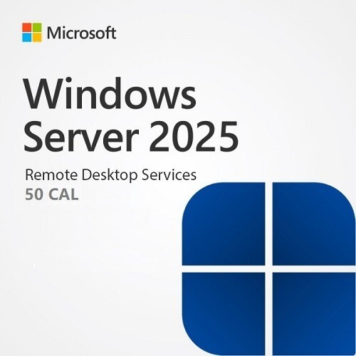 MICROSOFT WINDOWS SERVER 2025 RDS 50 CAL NEW Factory Sealed