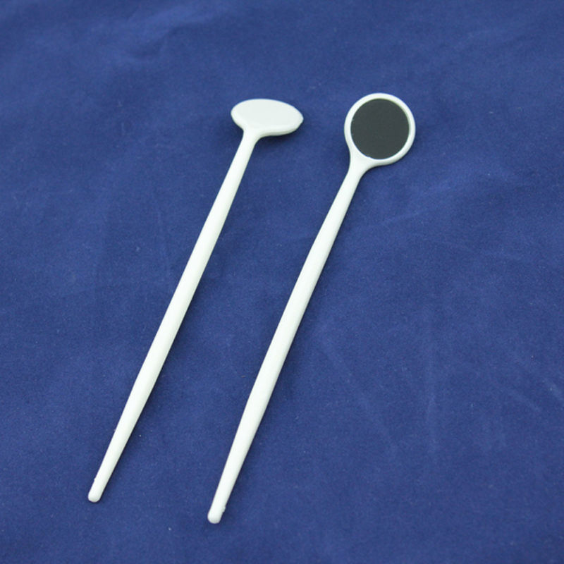 100pcs Disposable Dental Oral Exam Mouth Mirrors Anti Fog Teeth Exam Mirror