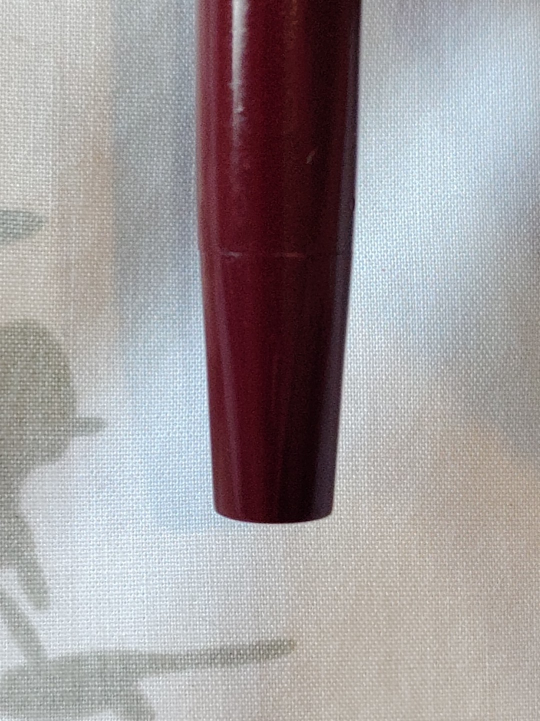 Sheaffer Touch down Bordeaux Plastic Gold Plated Fine Nib Fountain Pen USA