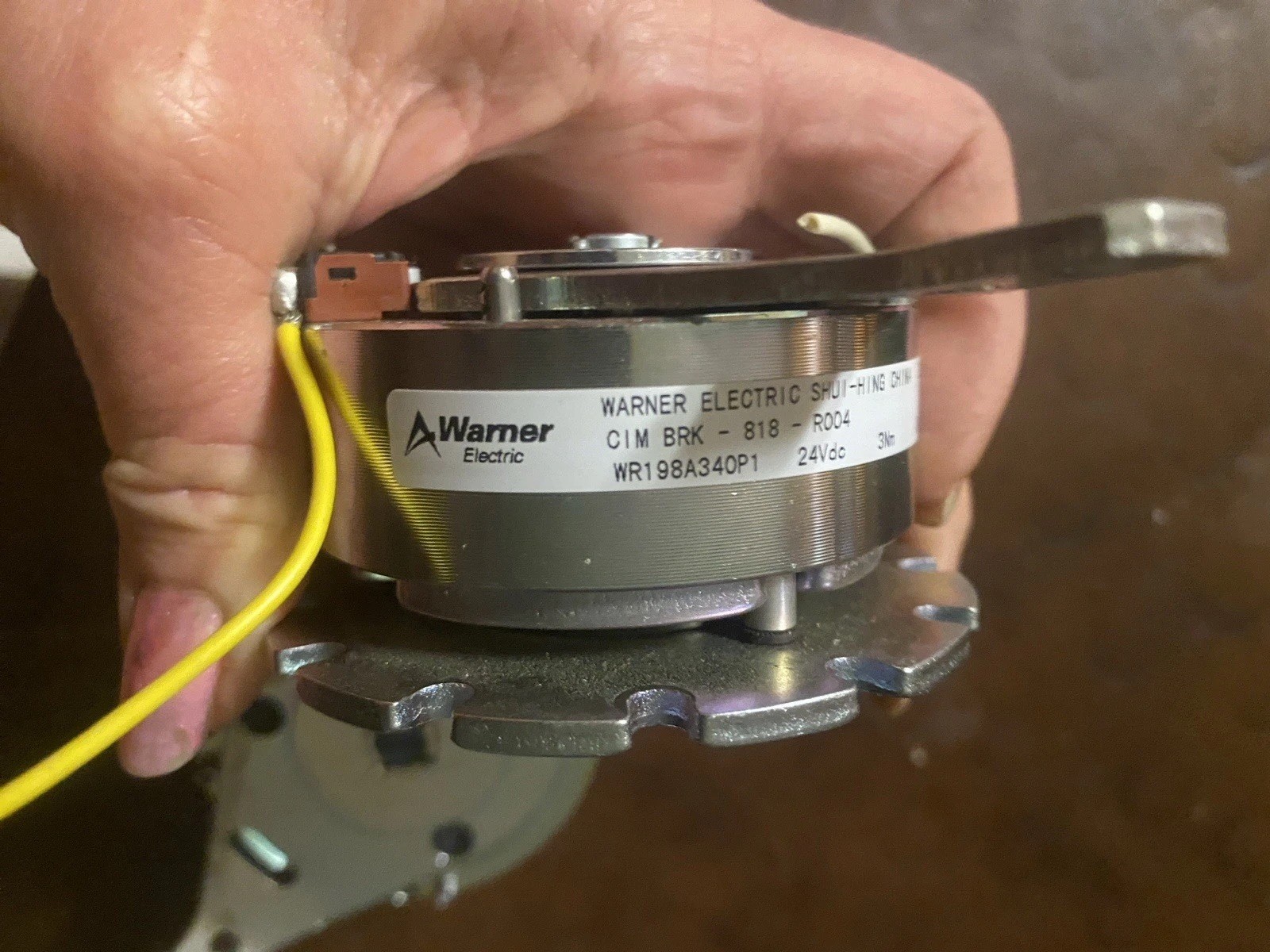 2 Motor Brakes 24V Warner WR198A341P1 WRI98A340P1 Pride jazzy Mobility Scooter