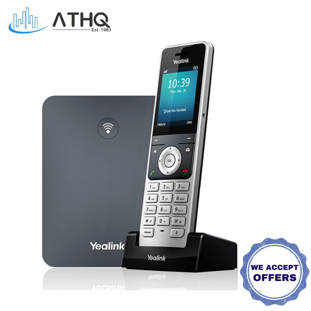 Yealink W76P Cordless DECT Handset IP Phone SIP System Office Supplies
