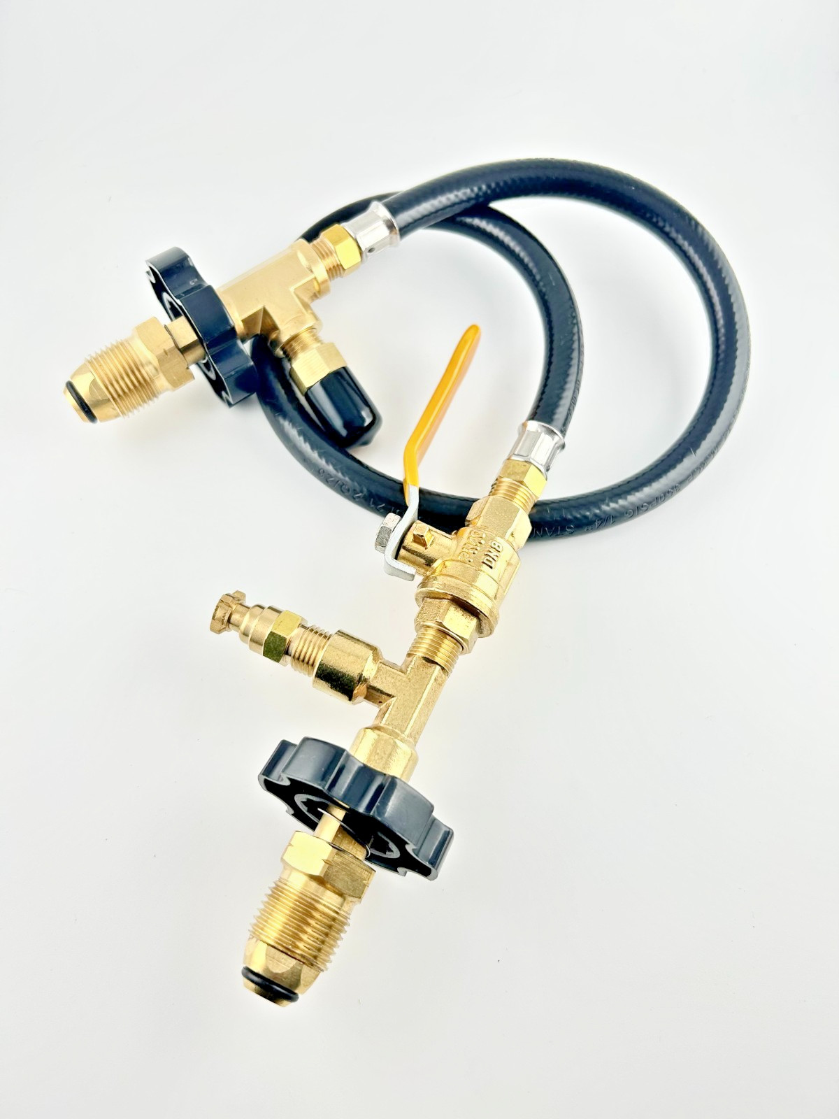 Pol To Pol Liquid Propane Transfer Hose Kit System Fill Bbq 20lb Unloading Lpg