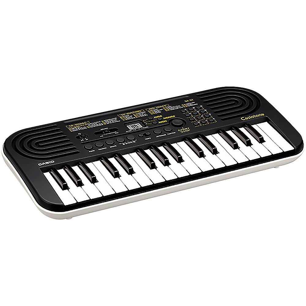 Casio SA-51 32-Key Mini Portable Keyboard, Black, New