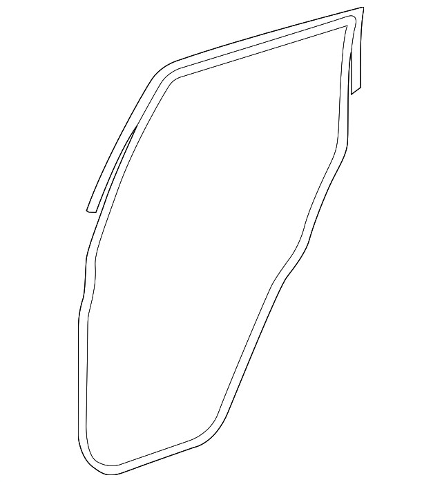 Genuine Nissan Surround Weather-Strip 82830-9UH0A