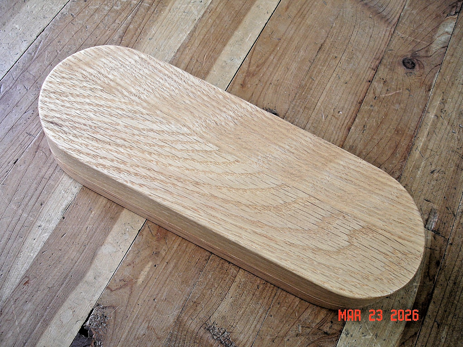 Buck Knives 196 Mini Alpha Hunter Knife with Oak Wood Display Box