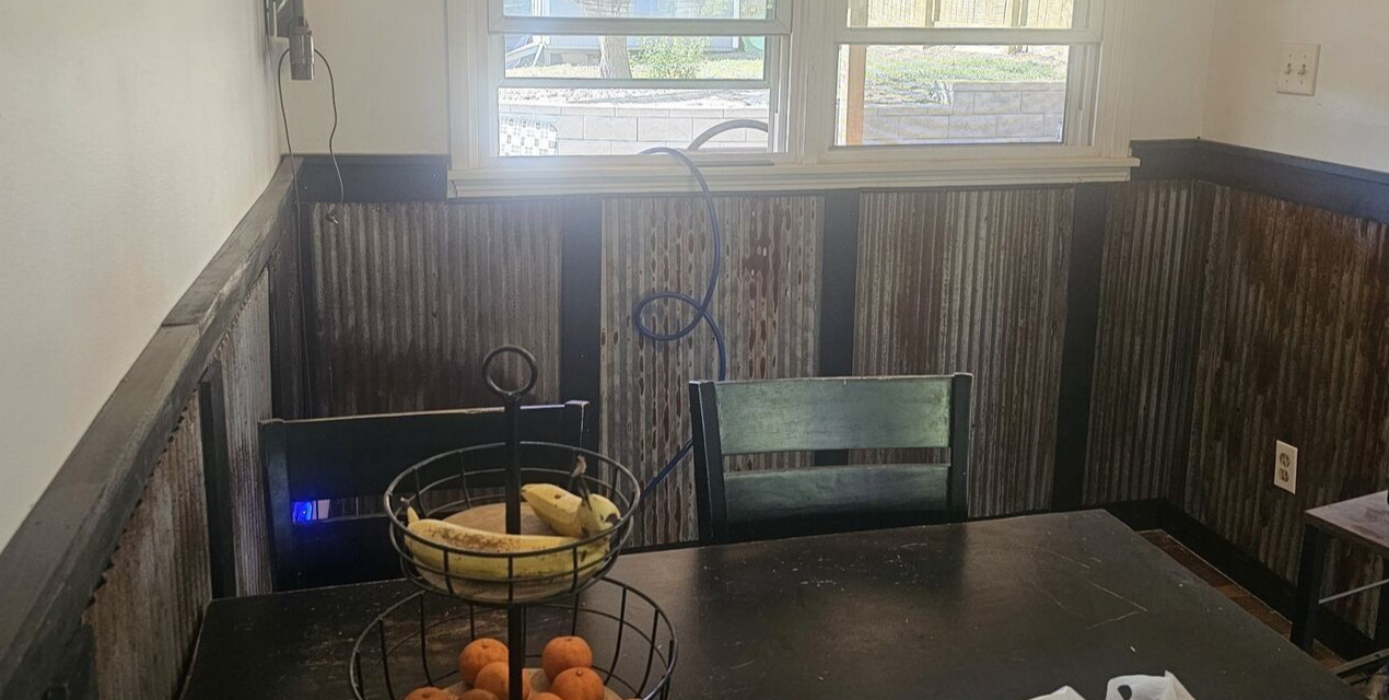 5 pcs 3' x 2' Reclaim Corrugated Metal Sheet Barn Tin Rustic Home Decor Wainscot