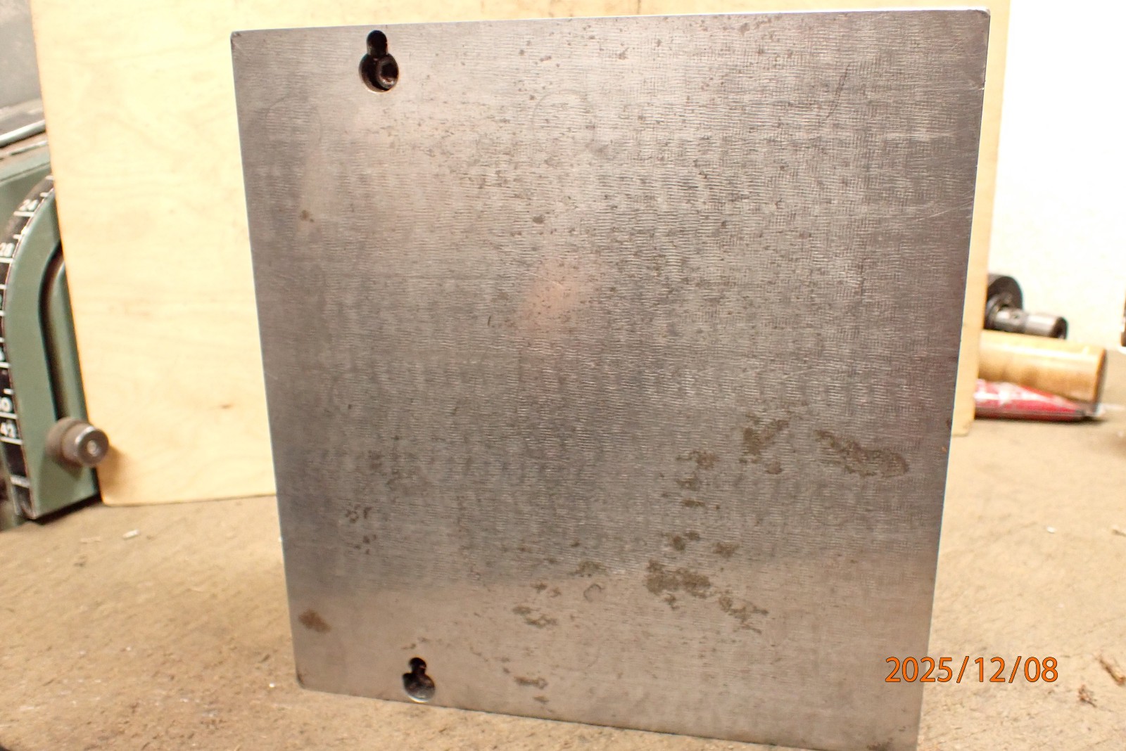 VINTAGE MACHINIST MADE ADJUSTABLE ANGLE SINE PLATE JIG FIXTURE TOOLING