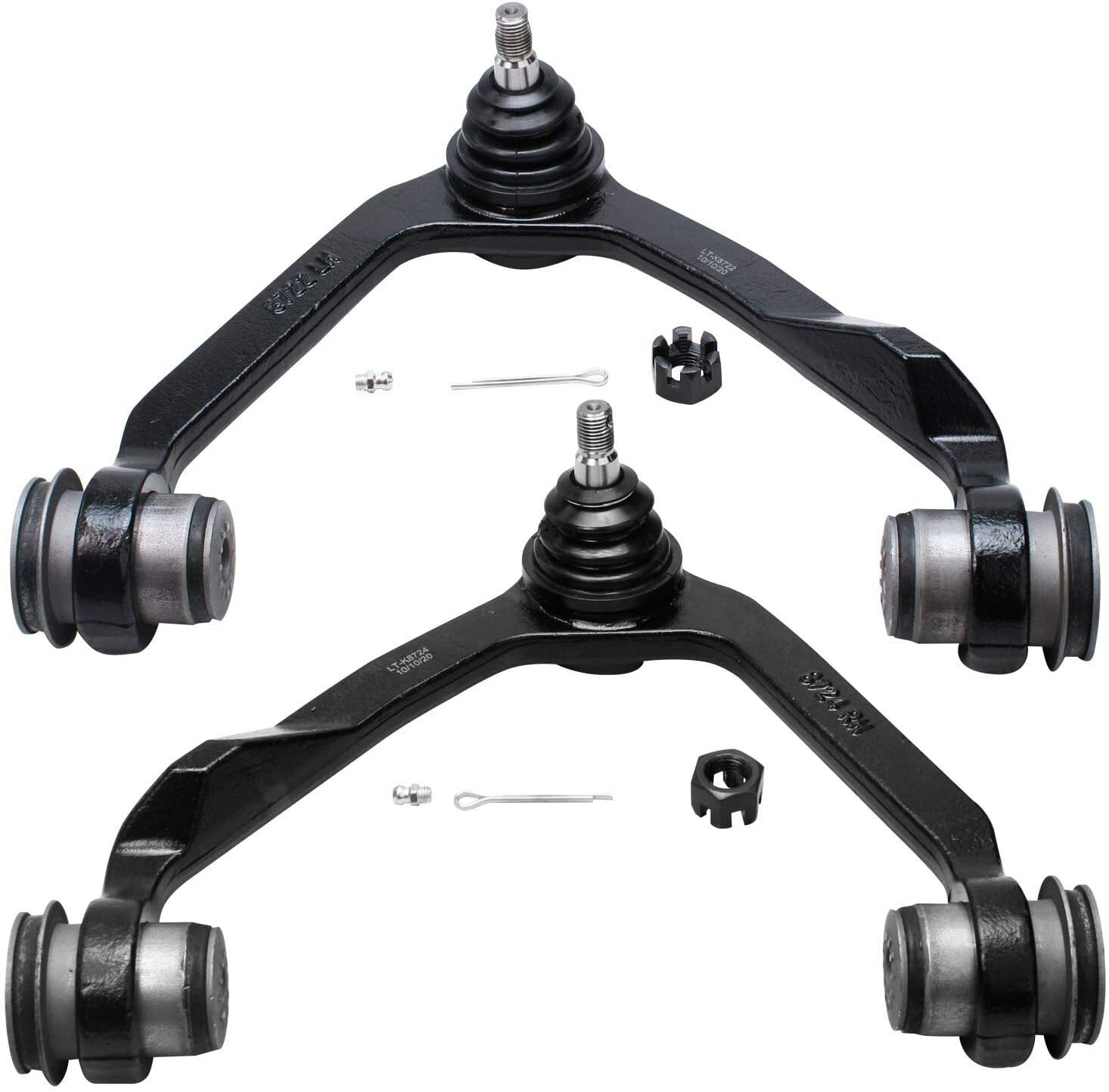 4WD Front Upper Control Arms Tie Rods Sway Bar for Ford F-150 F-250 Expedition