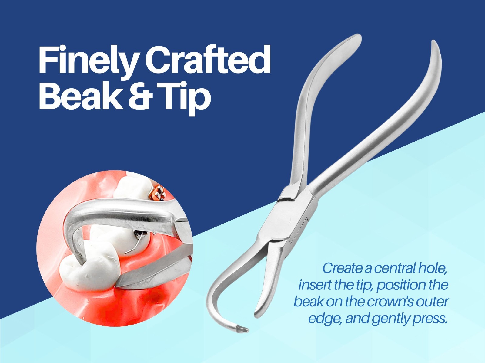 Artman Instruments Dental Debonding Crown Removing Pliers