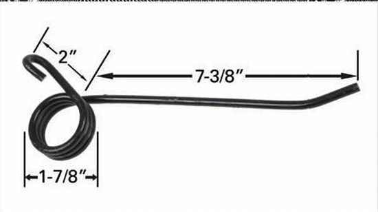 (1) MF-1A Fits Massey Ferguson Bar Hay Rake Tooth Teeth Replaces 667656M1