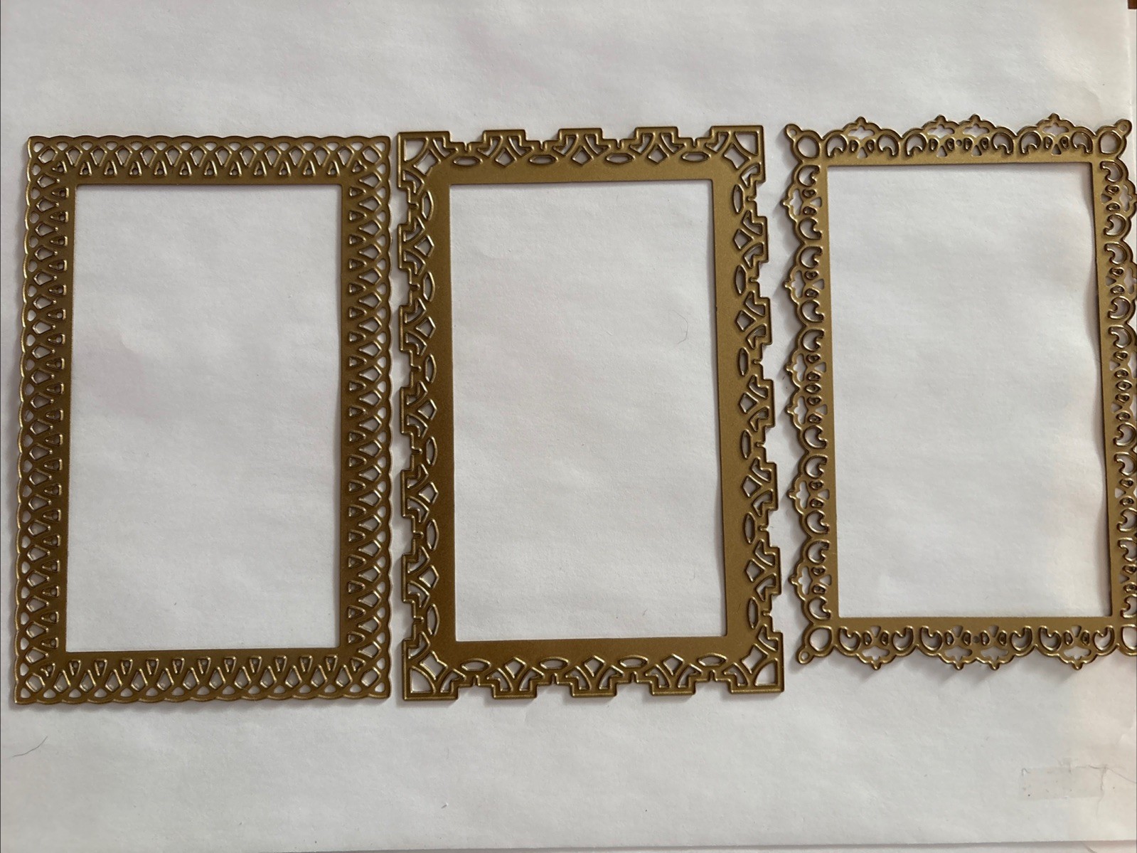 Anna Griffin Lot If 3 Border Frame Dies