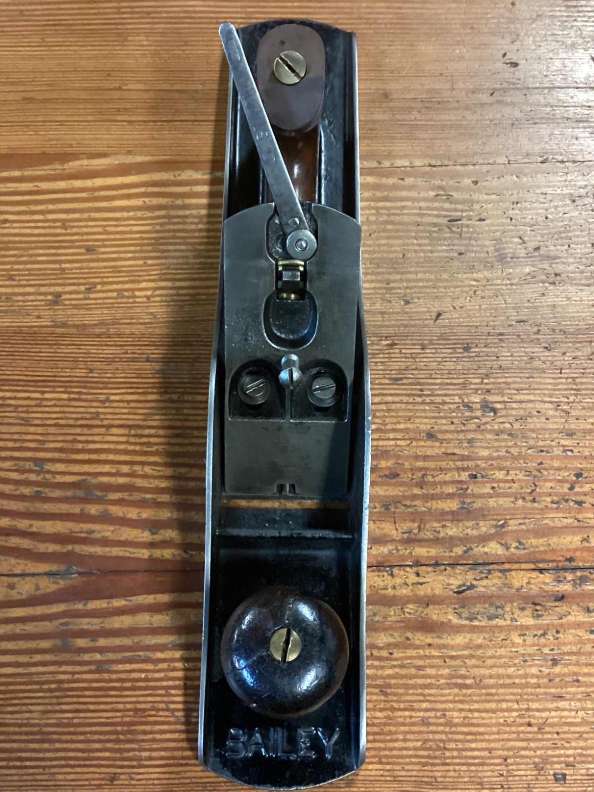 Vintage Stanley No. 5C Jack Plane. Two patent dates