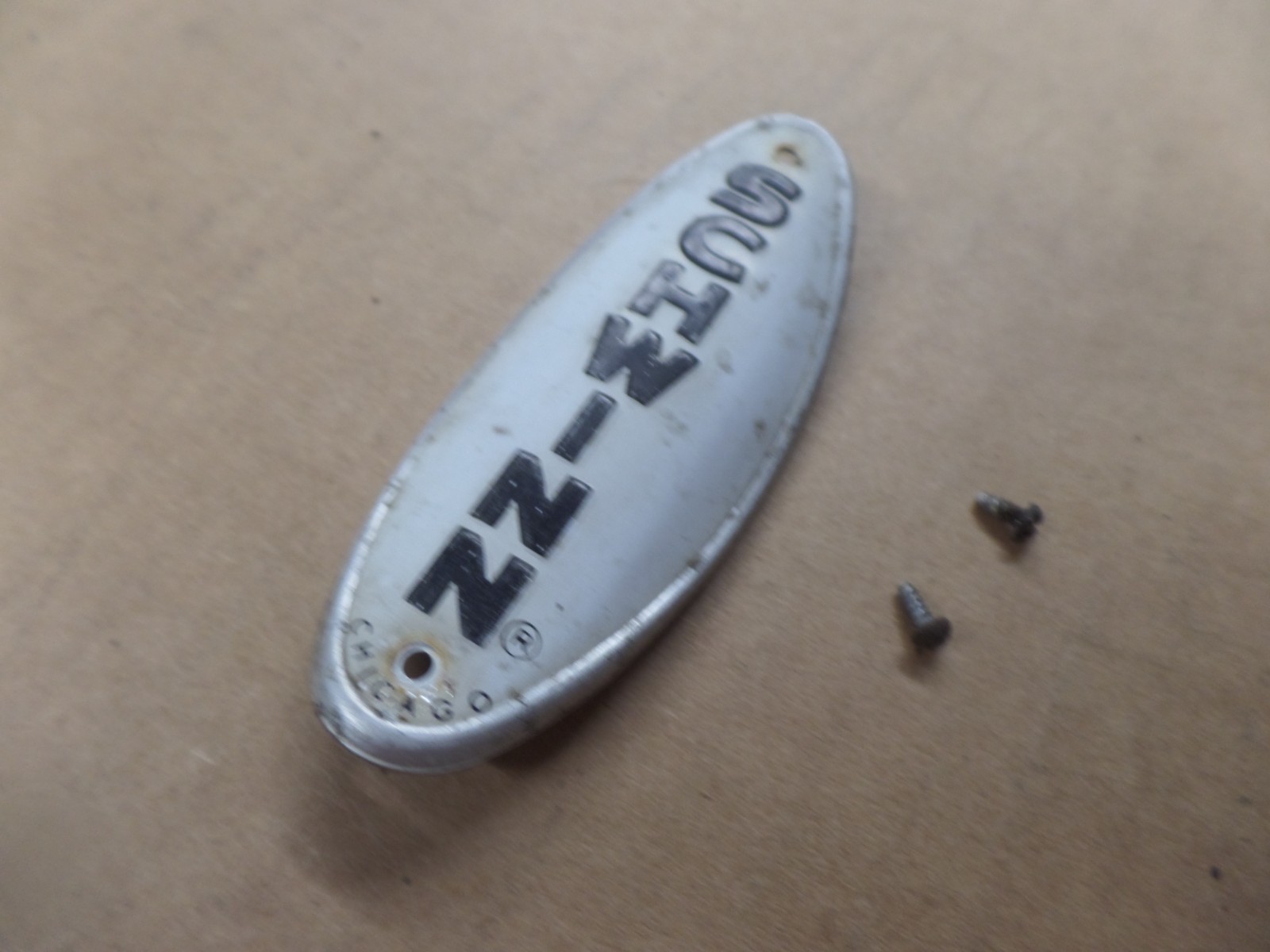 Vintage Schwinn Bicycle Head Badge | Rgh+