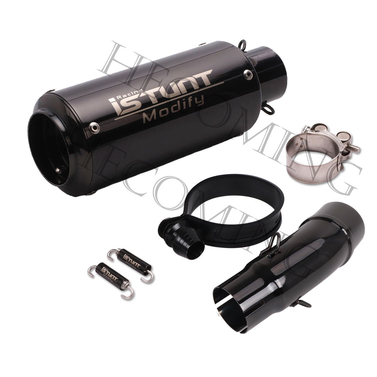 Full Exhaust Systems Muffler Link Pipes For Kawasaki Ninja 500 Z500 2024 2025