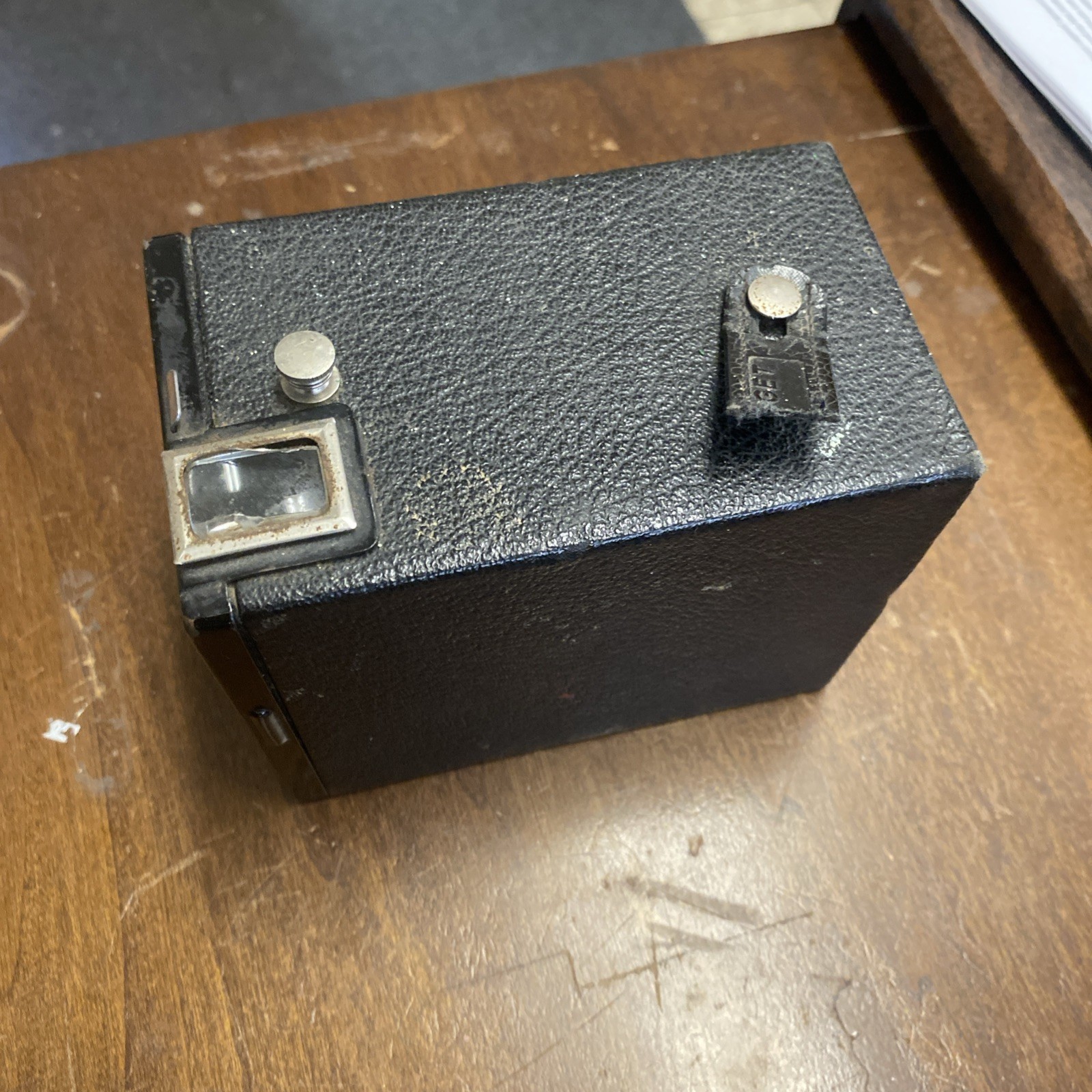 Vintage Eastman Kodak Brownie Target Six-20 Box Camera 1941 Art Deco UNTESTED