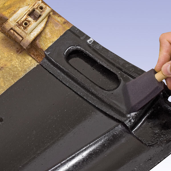 Eastwood Black Rust Prevention Encapsulator Paint 1 Quart UV Heat Resistance