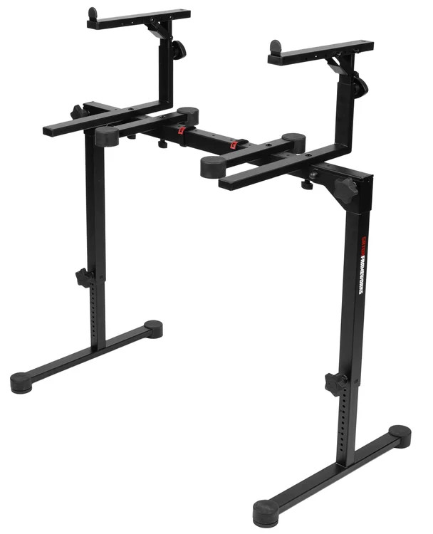 Gator Frameworks GFW-KEY-6000 2 Tier Table-style Keyboard Stand