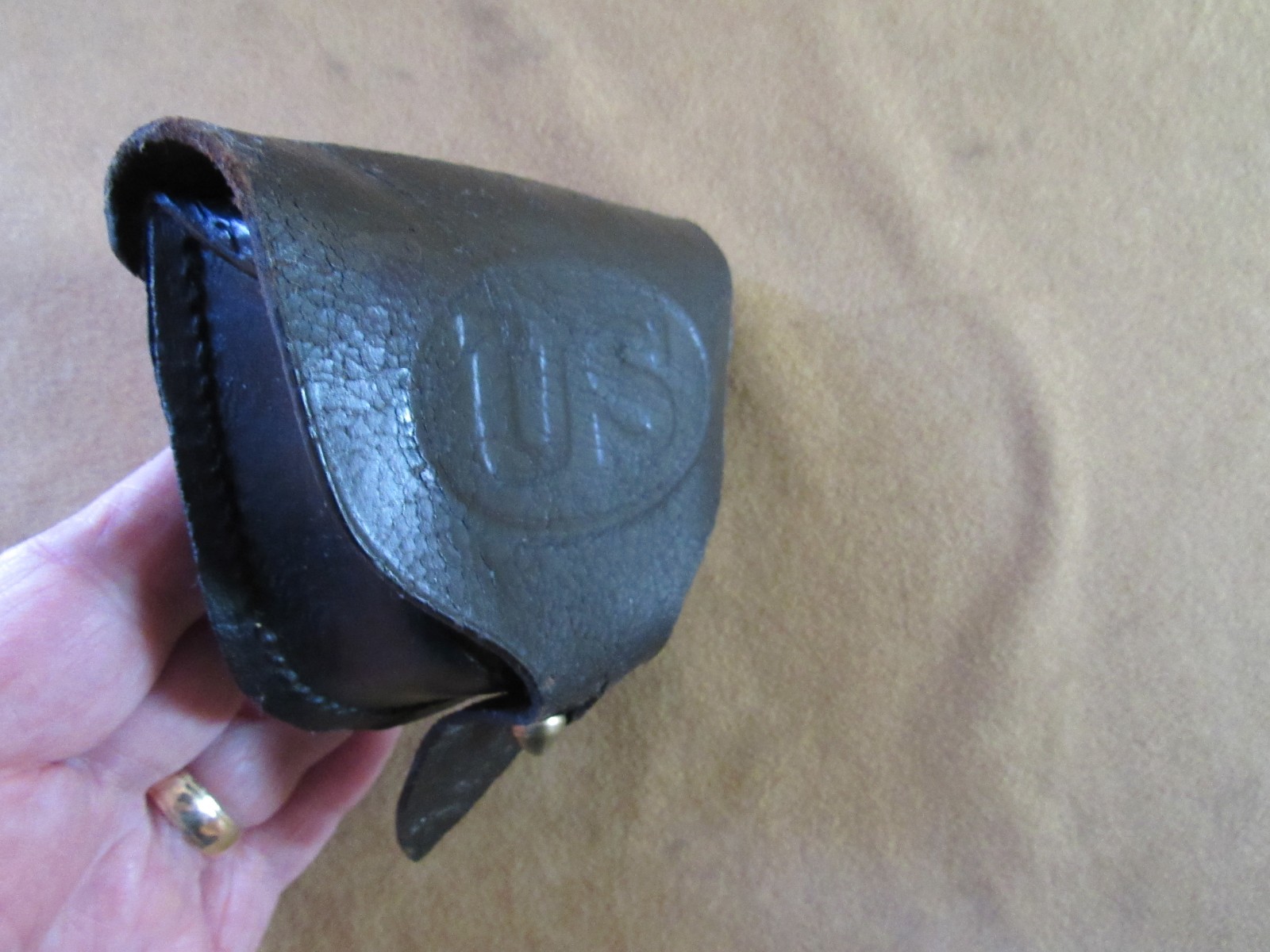 Indian Wars M 1875 Modified Pistol Box Pouch US Cavalry Custer Little Bighorn