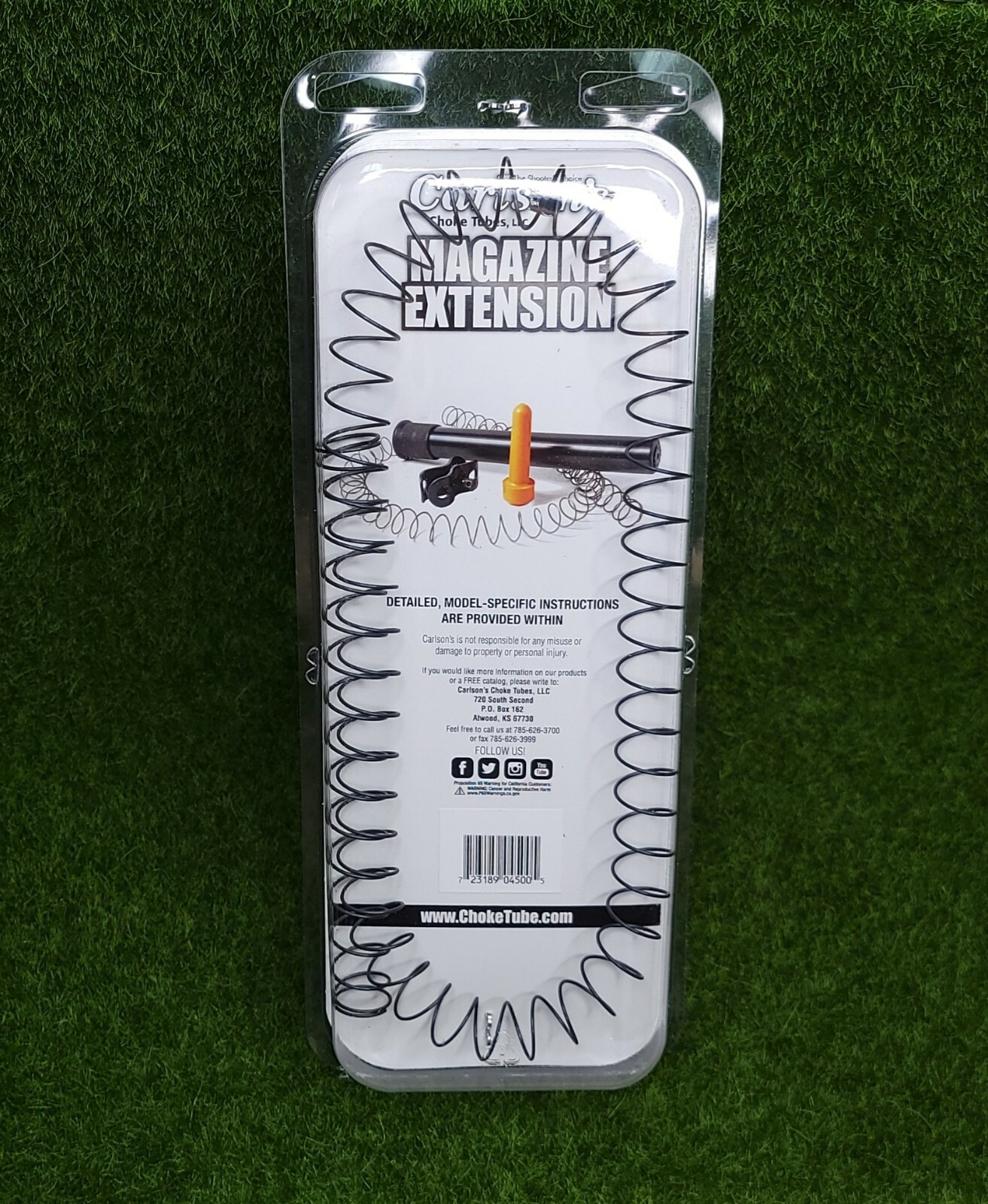 Carlson's Remington 870 1100 1187 12 Gauge 8 Shot Magazine Tube Extension #04500