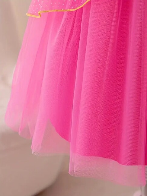 NEW Princess Aurora Sleeping Beauty Dress Girls Halloween Costume