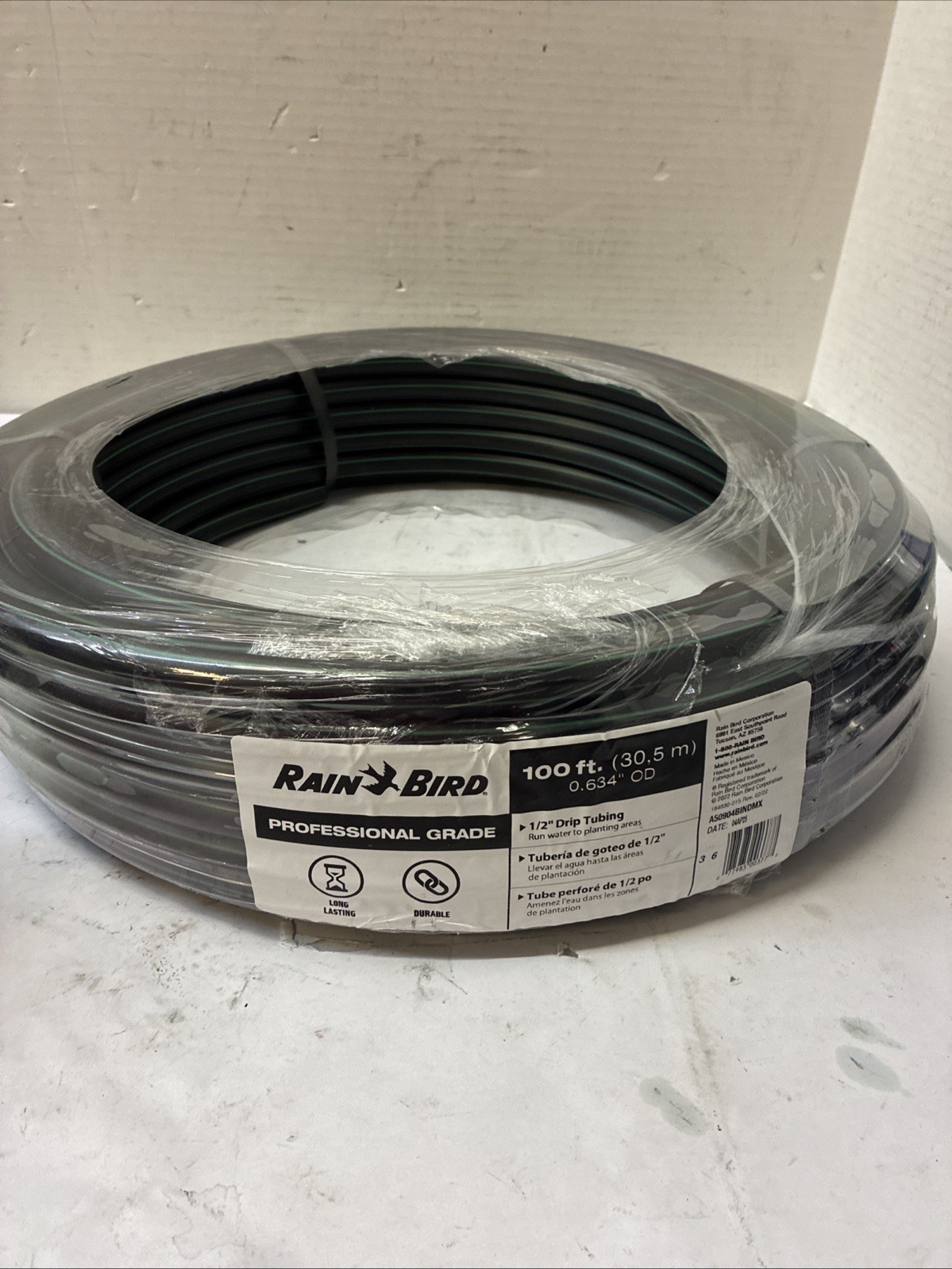 Rain Bird 0.5 in. x 100 ft. Distribution Tubing for Drip Irrigation