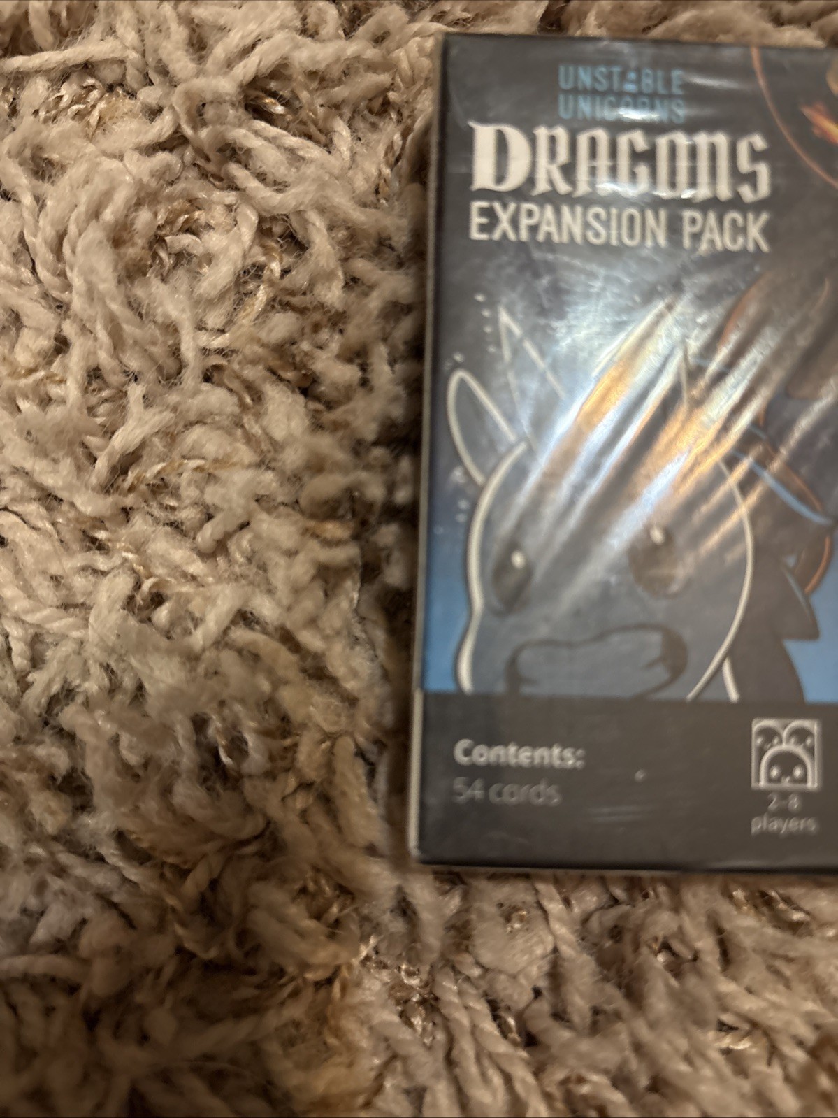 Unstable Unicorns - Dragons Expansion Pack - 54 Cards Brand New - Sealed NIB