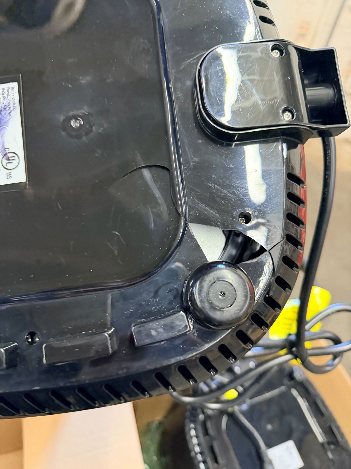 PowerXL Vortex Air Fryer Pro Plus 10 Quart Capacity, Black, 1700 Watts